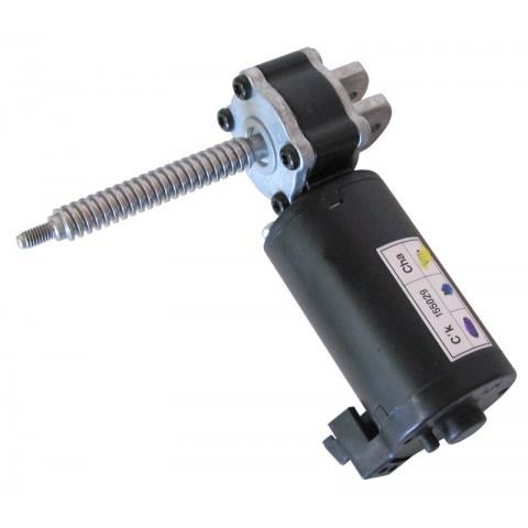 1) 12VDC RIGHT-ANGLE GEAR HEAD MOTOR WITH WORM DRIVE